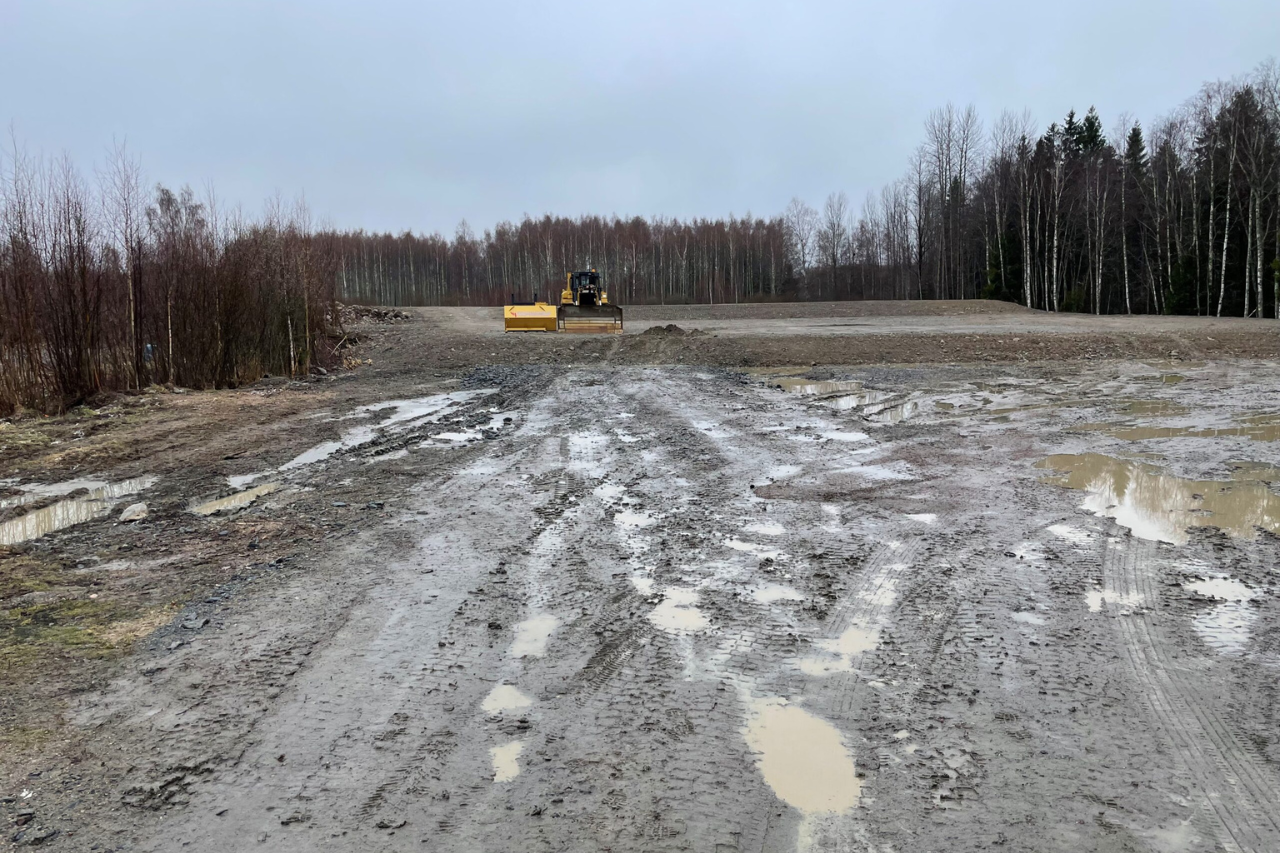 Återanvändning av jordmassor vid Årsunda Strandbad